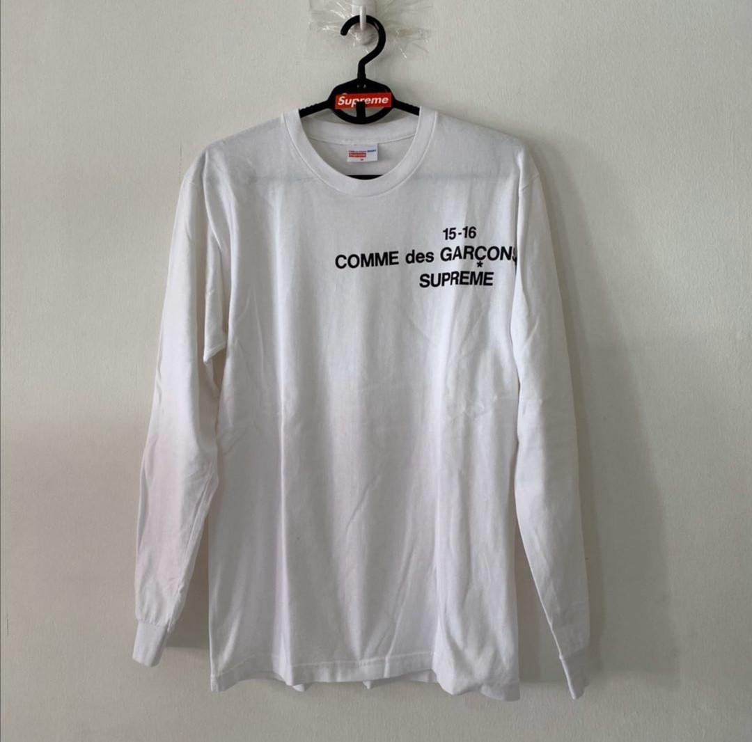 Supreme cdg long online sleeve