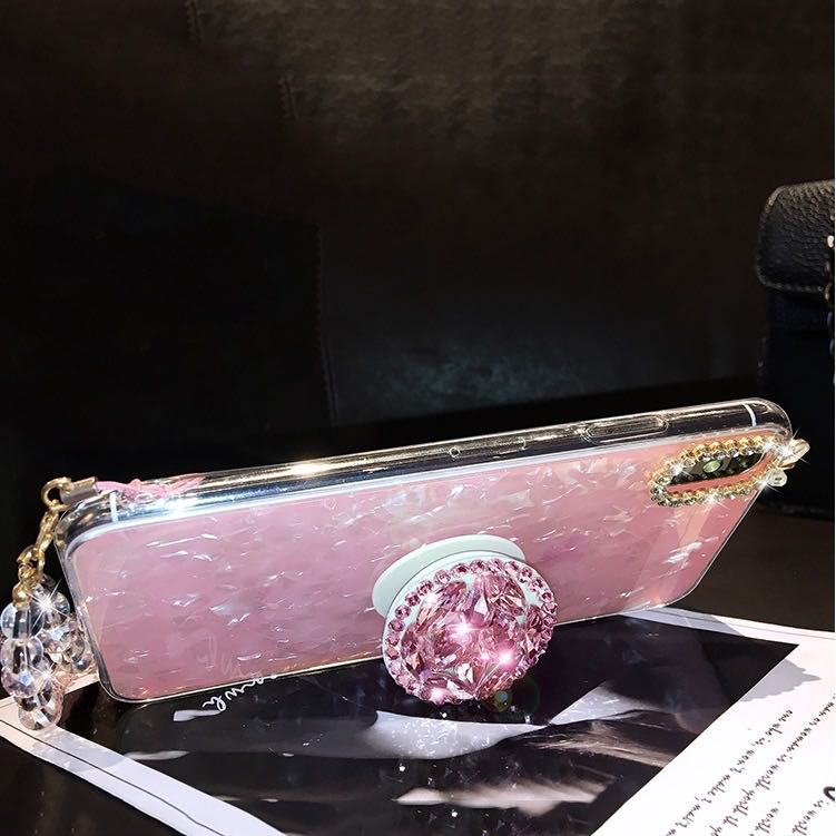 Crystal Glitter Popsocket Soft Protective Cover Case