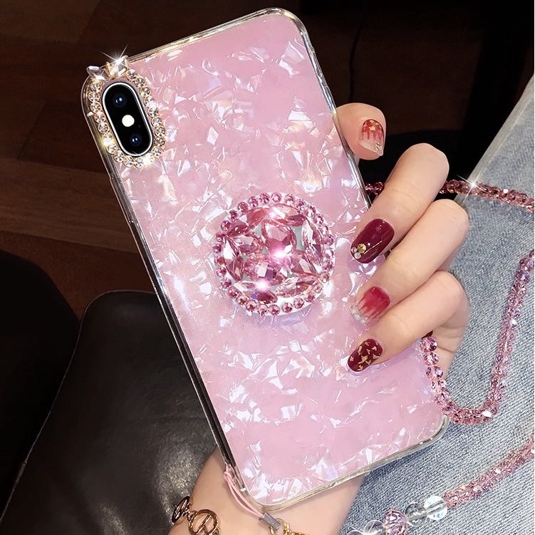 Crystal Glitter Popsocket Soft Protective Cover Case