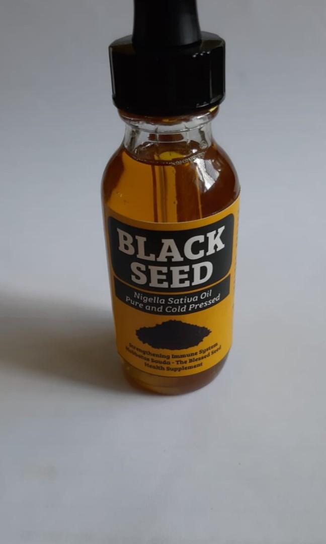 Habbatus Sauda Oil Nigella Sativa Oil Black Seed Oil Health Nutrition Health Supplements Health Food Drinks Tonics On Carousell