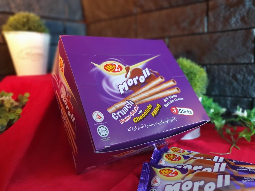 Healthier Choice Chocolate Moroll Wafer, Food & Drinks, Packaged
