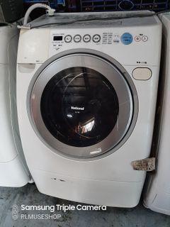 Heavy Duty Automatic Washing Machine with 100%Heatdryer Full Dry Japan Surplus 2ndhand 8kg