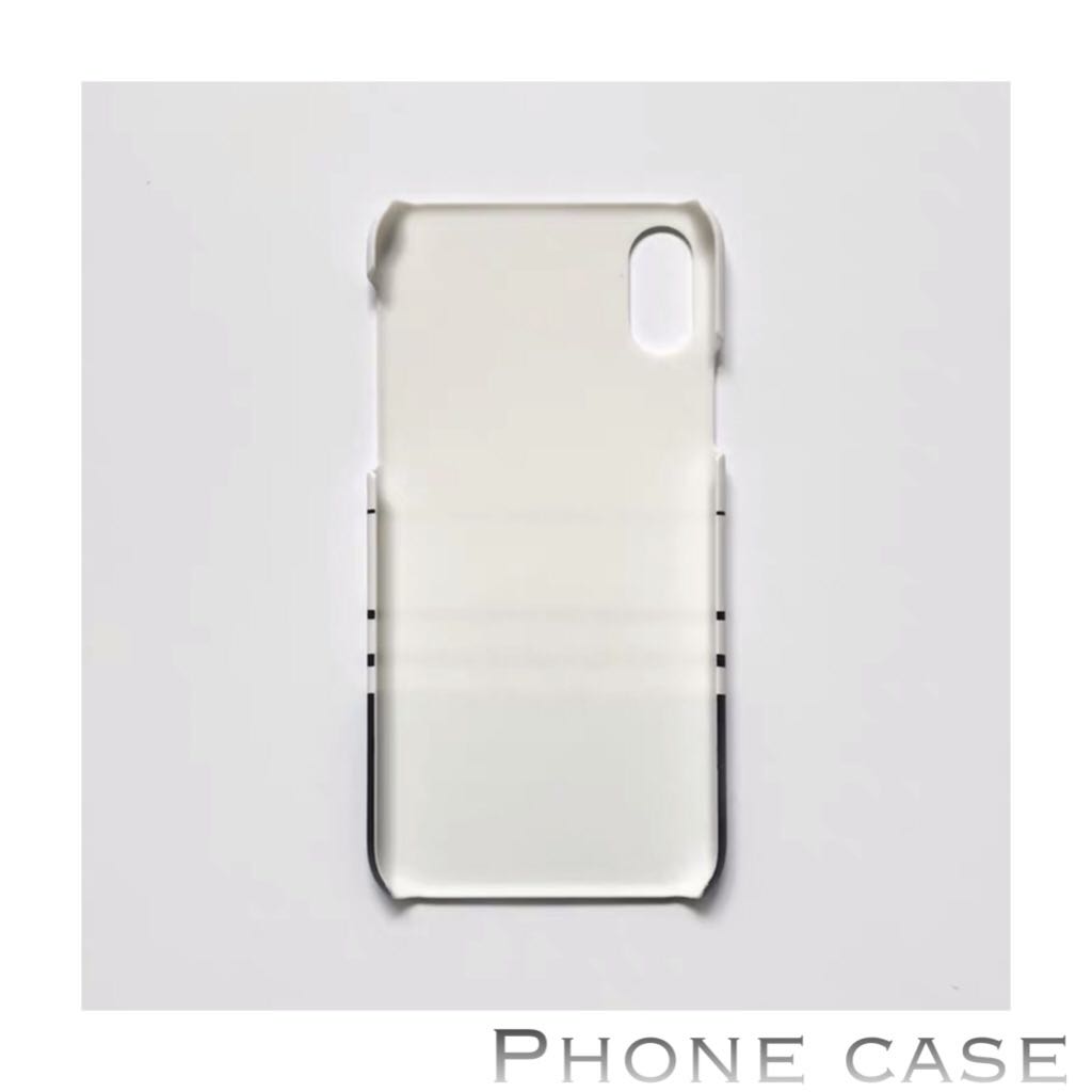 iPhone Case ~ Classic black & white check / stripe