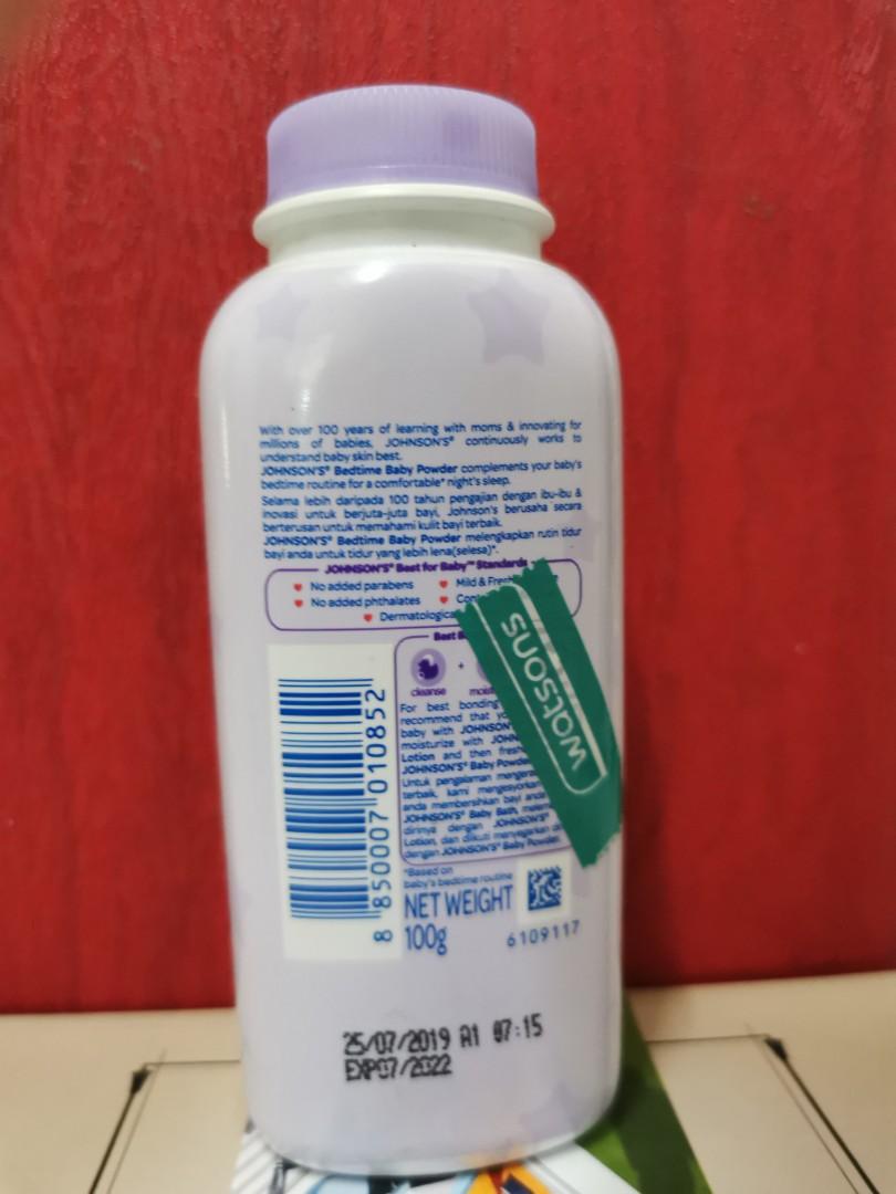 Johnson Suplements Johnson bedtime Baby Powder, Health & Nutrition, Health Supplements ...