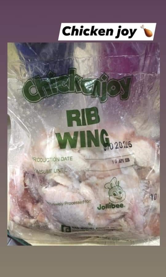 Jollibee frozen products, Food & Drinks, Chilled & Frozen Food on Carousell