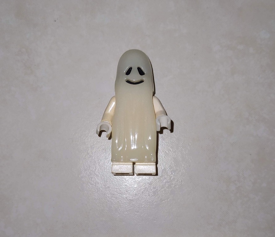 Lego vintage ghost minifigure glow in dark rare store