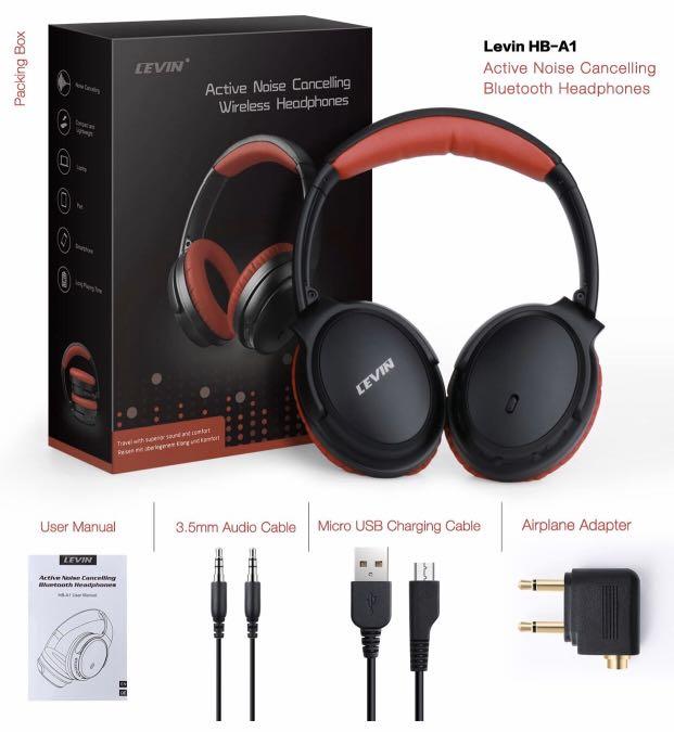 Levin wireless store headphones manual
