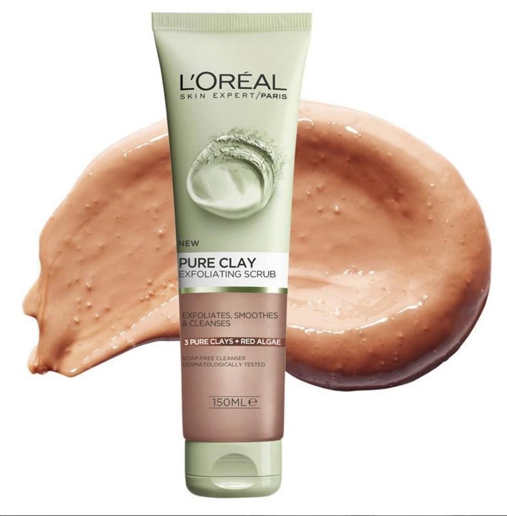 loreal red algae face wash