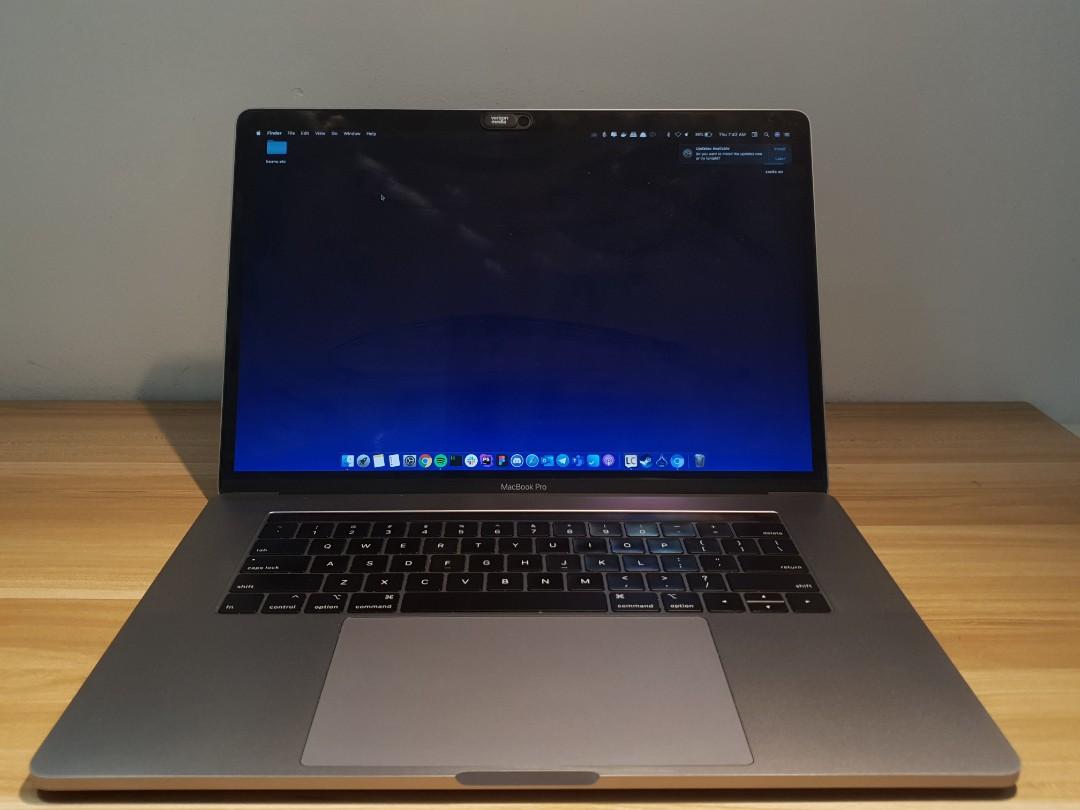 Macbook Pro 15 Inch 18 Catalina Os 1800 256gb Flash Storage 16gb Ram 2400mhz Ddr4 Electronics Computers Laptops On Carousell
