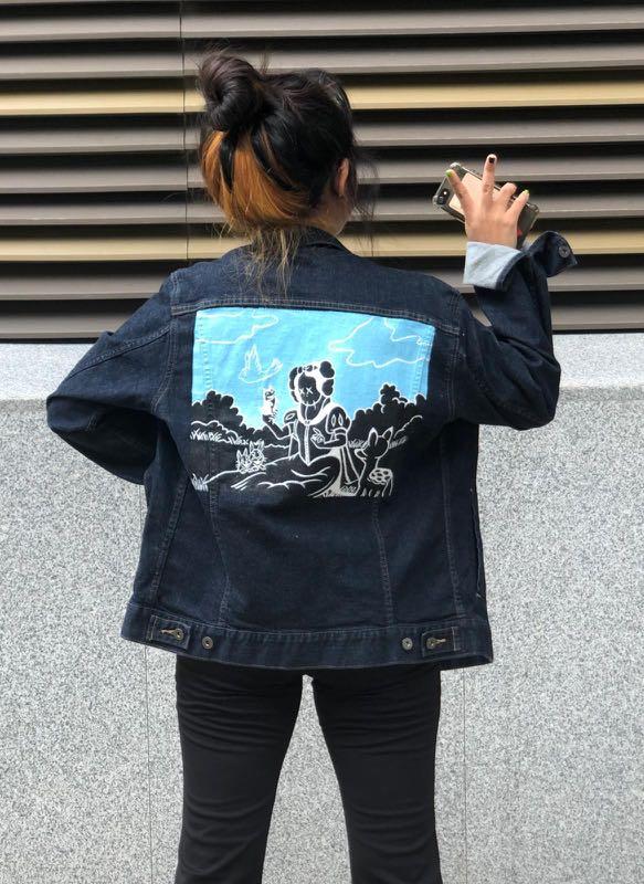 Customised jacket top