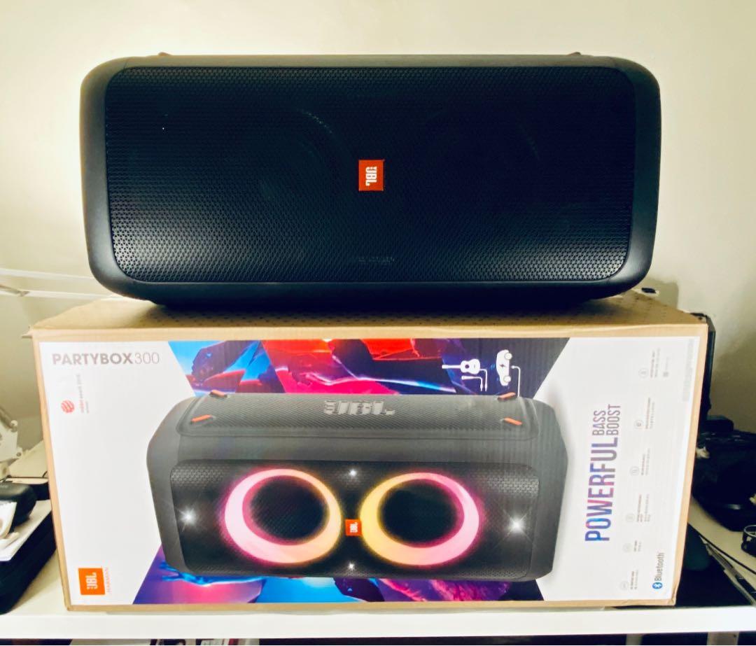 Jbl partybox sales 300 unboxing