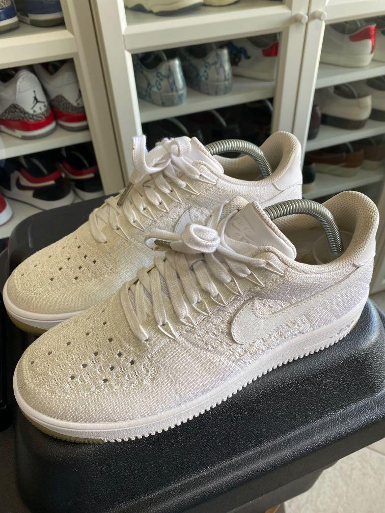 Nike air force 1 cheap ultra flyknit low white ice