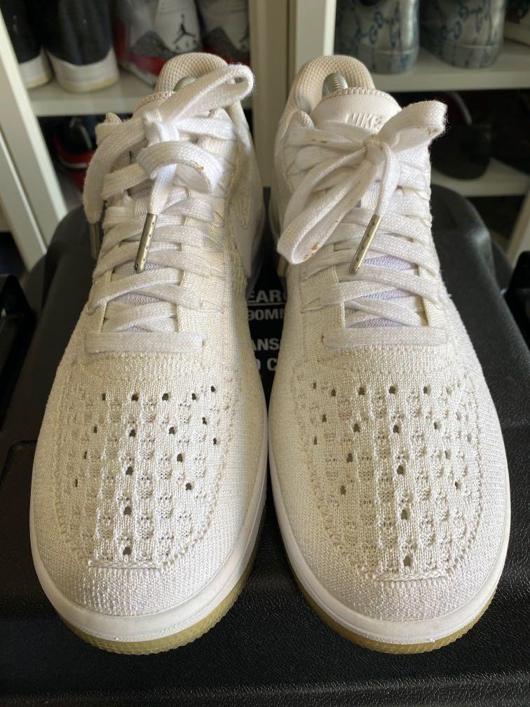 Nike air force 1 discount ultra flyknit low white ice