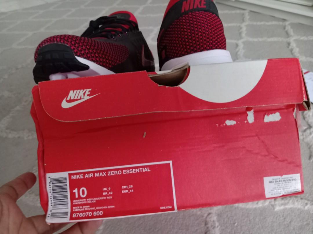 Air max zero essential rouge deals
