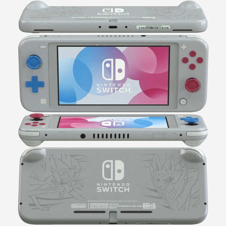 Nintendo Switch Lite Zacian and Zamazenta Edition Package, Video Gaming