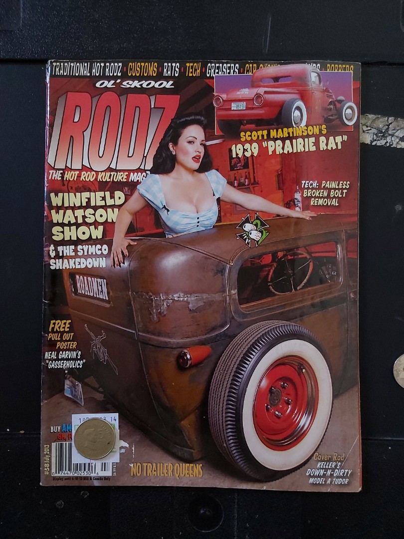 Ol Skool Rodz Magazine 58 July 2013 Books Magazines Others On Carousell