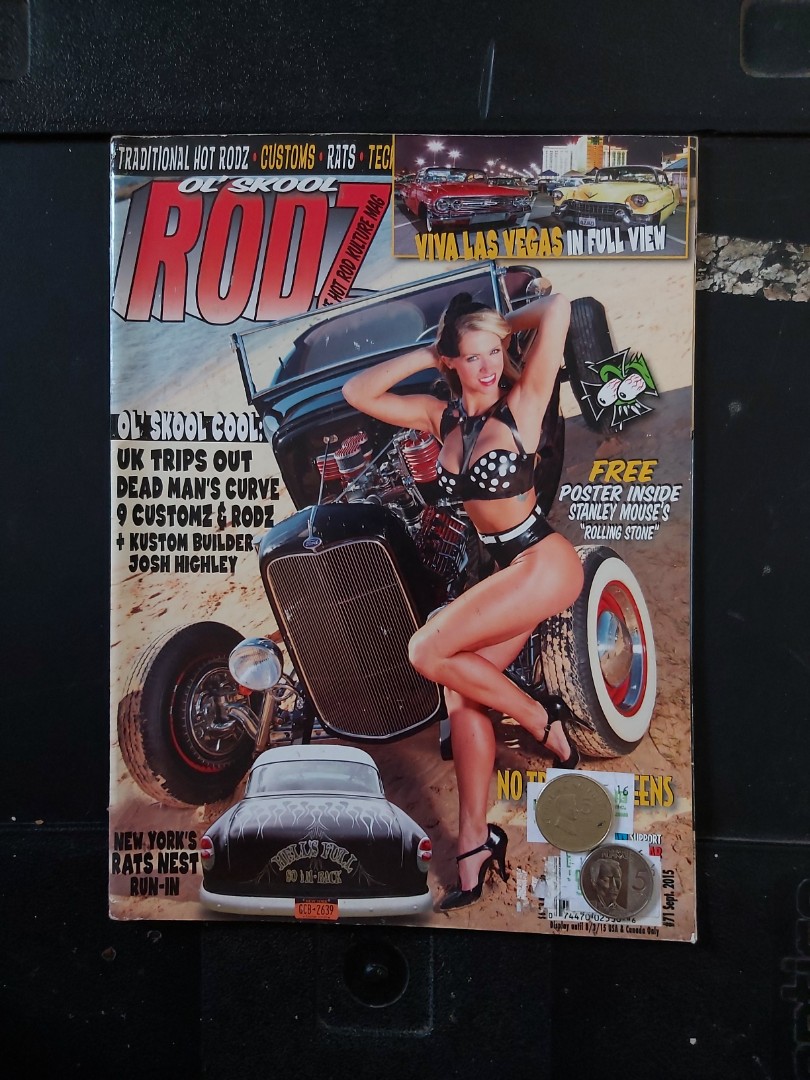 Ol Skool Rodz Magazine 71 September 2015 Books Magazines Others On Carousell