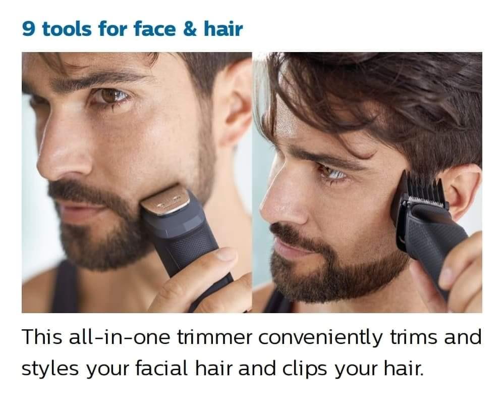 philips clipper for facial hair removal