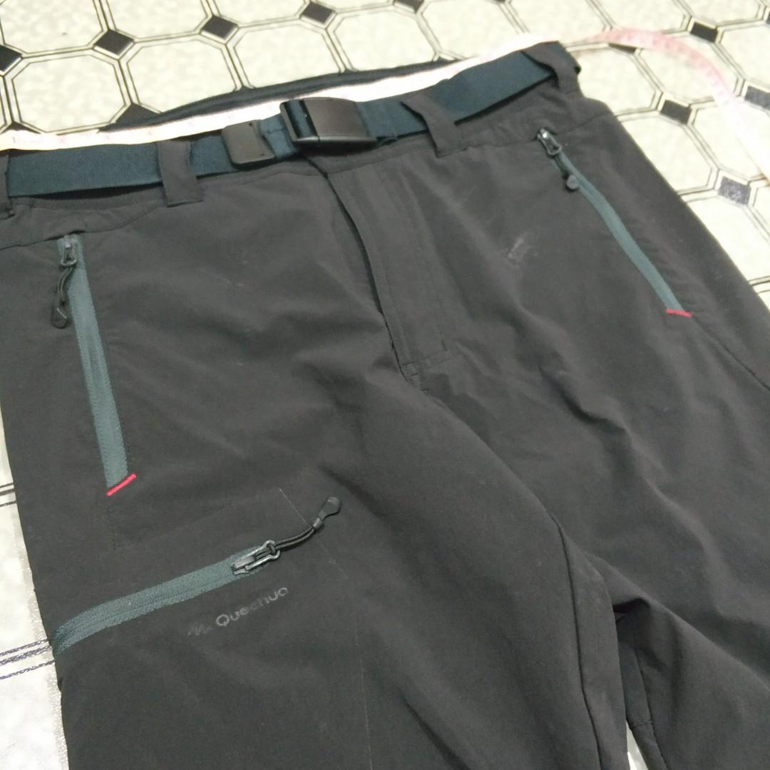 DECATHLON QUECHUA PANTS Mens Size 44 Long Gray Convertible Hiking Zip Off  Shorts £16.00 - PicClick UK