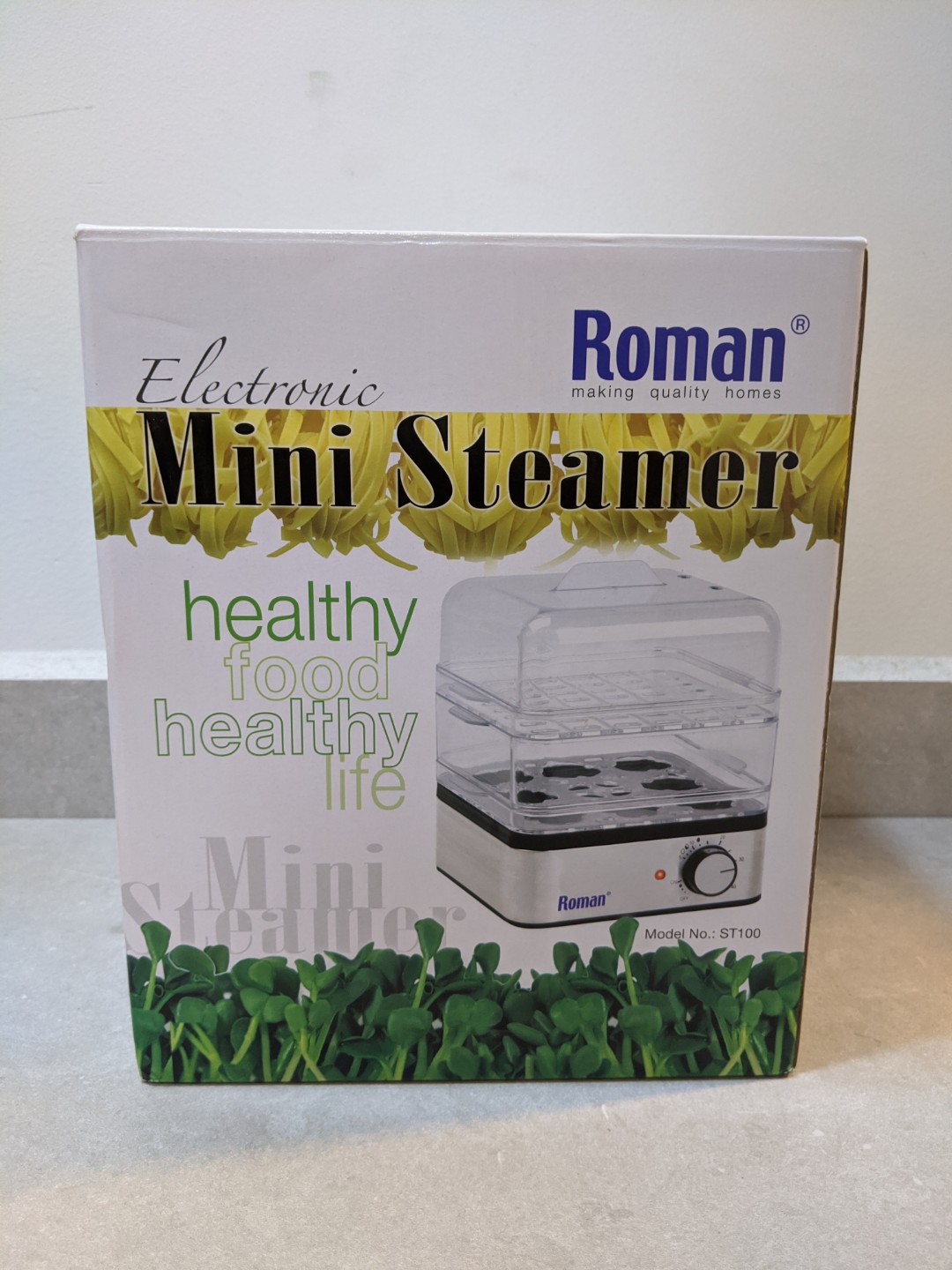 Roman Mini Steamer Electric Easy cooking, TV & Home Appliances, Kitchen