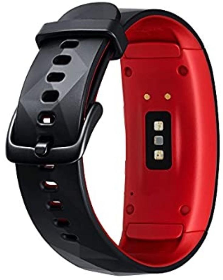 Samsung Gear Fit2 Pro SM R365 Smartwatch Fitness Band for Android iOS Red Large International Version