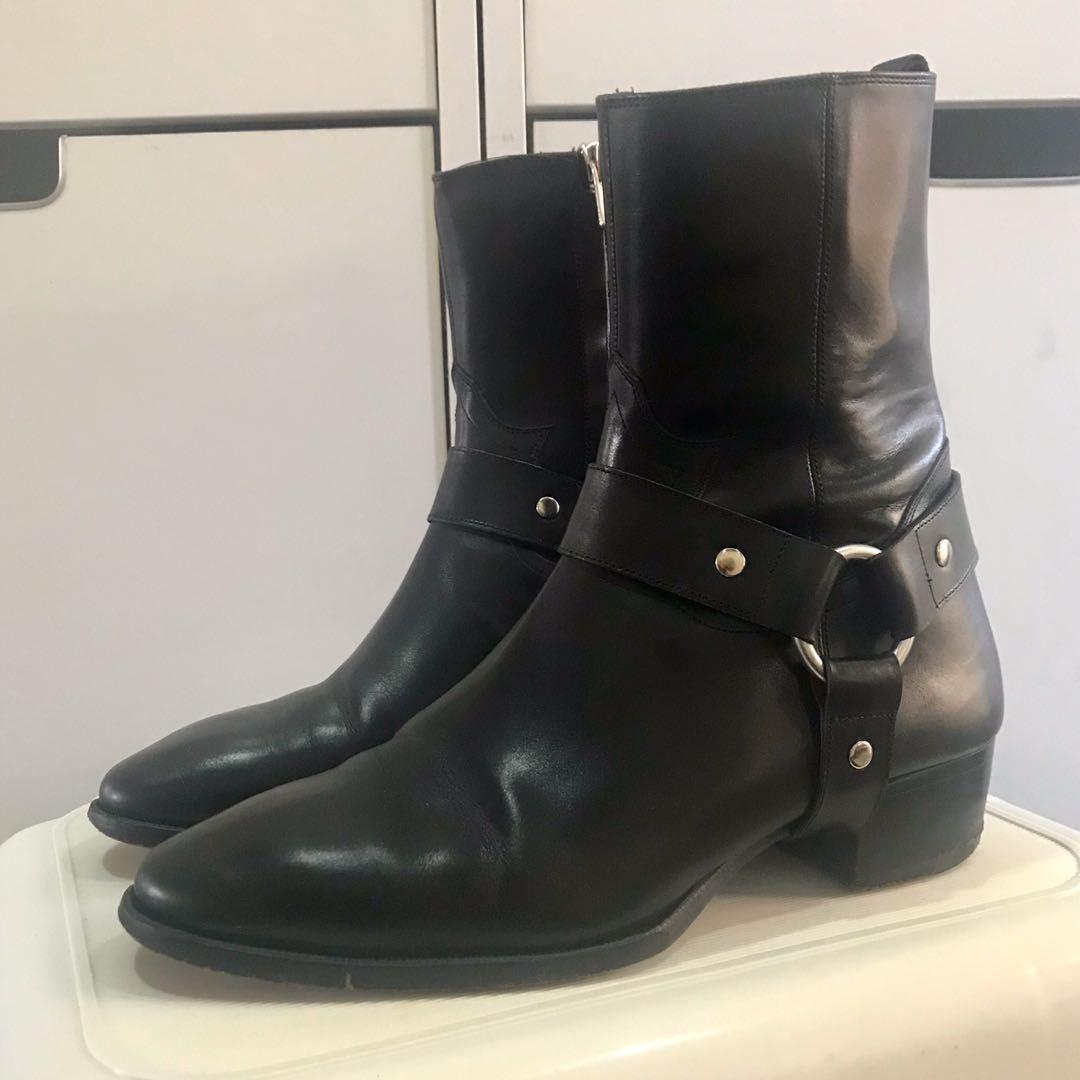 Story Et Fall 560 Black Calf Leather Boots Women s Fashion