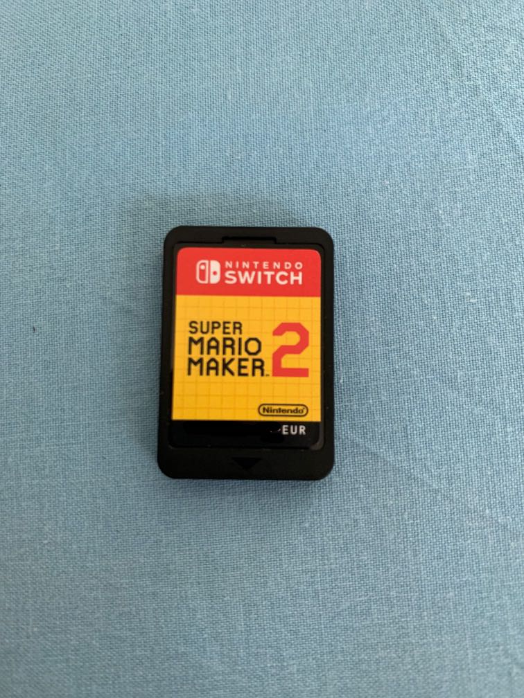 Super mario maker 2024 2 game card