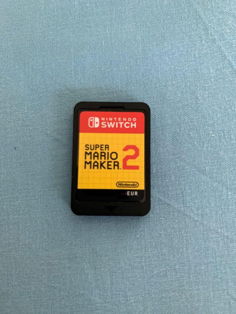 super mario maker 2 game card