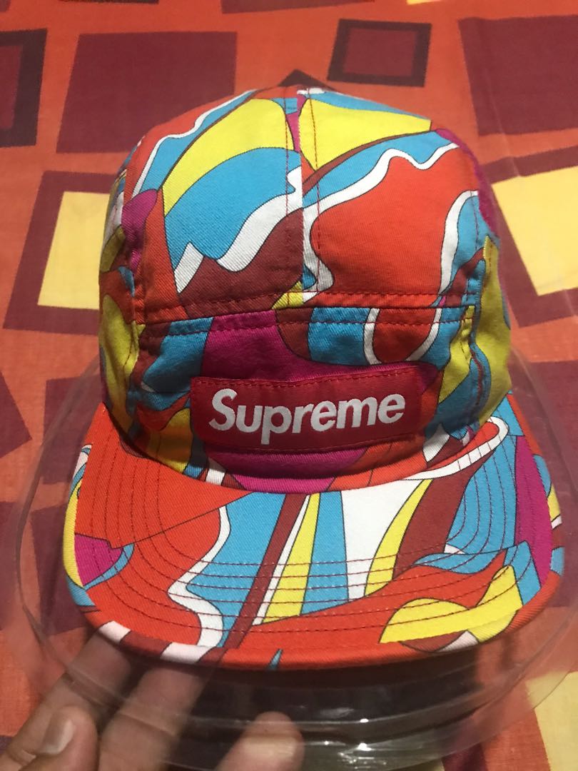 Supreme abstract camp cap sales