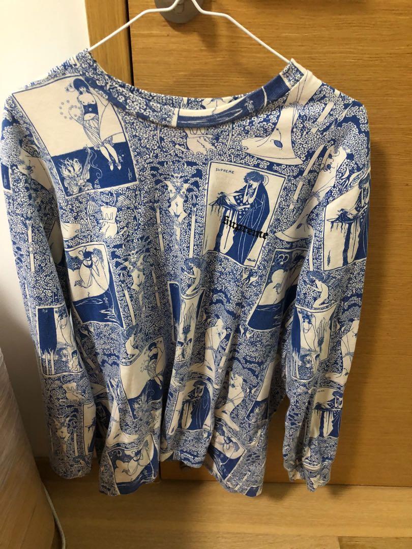 Supreme Salome L/S Top BLUE M ロングスリーブ
