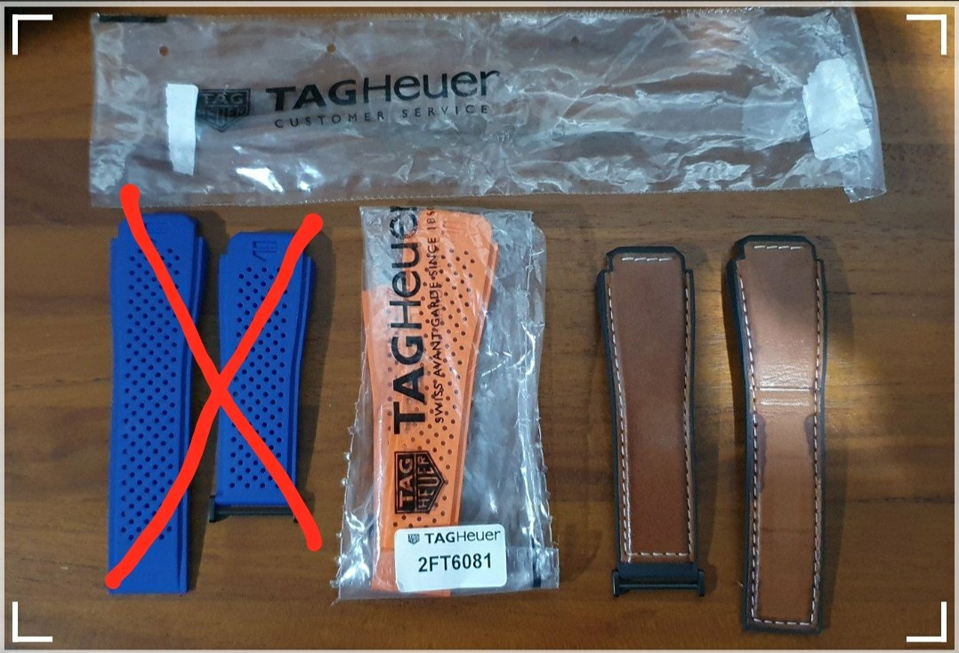 Tag Heuer Connected 46 watch straps Mobile Phones Gadgets Wearables Smart Watches on Carousell