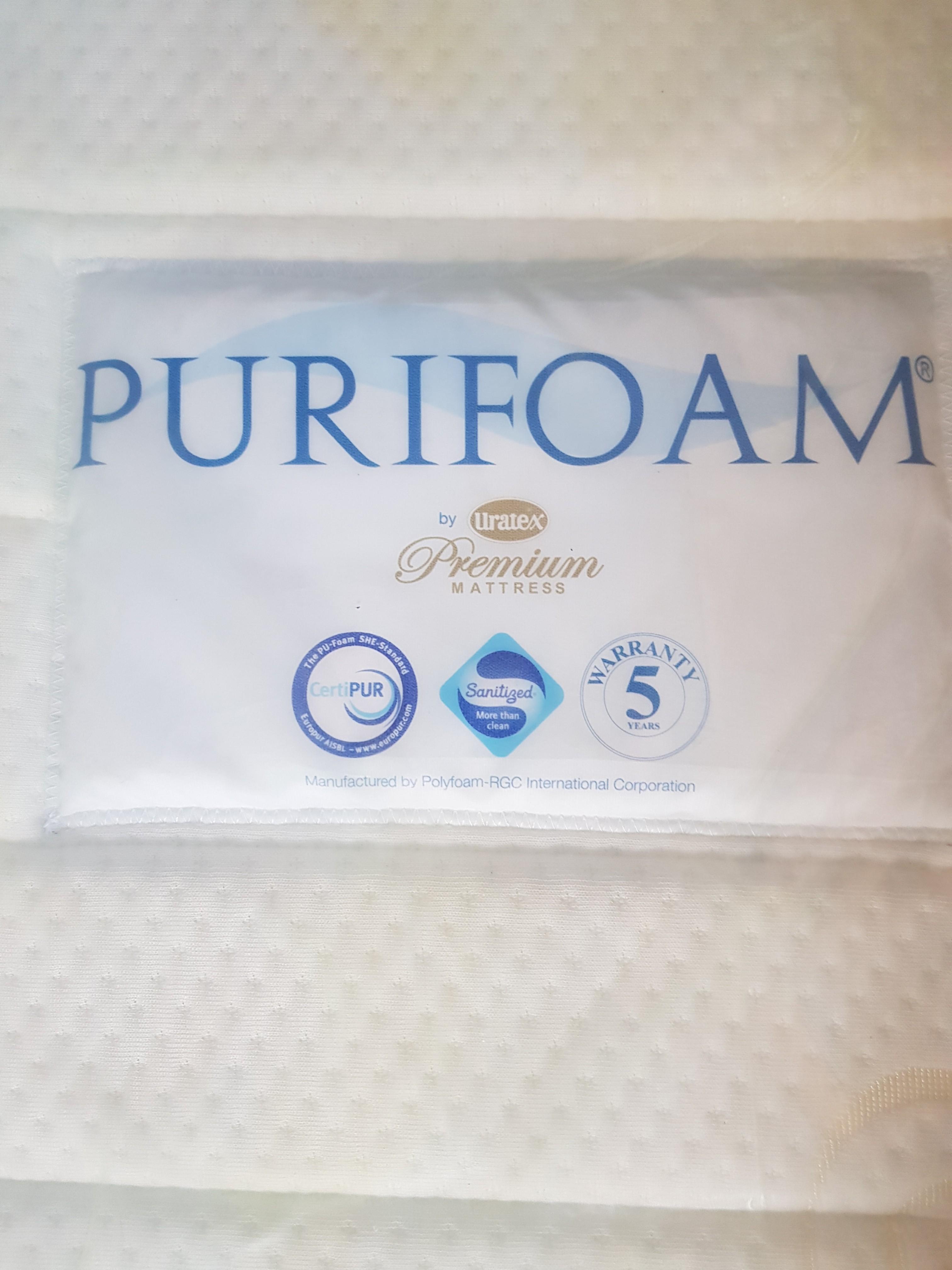 uratex purifoam crib mattress
