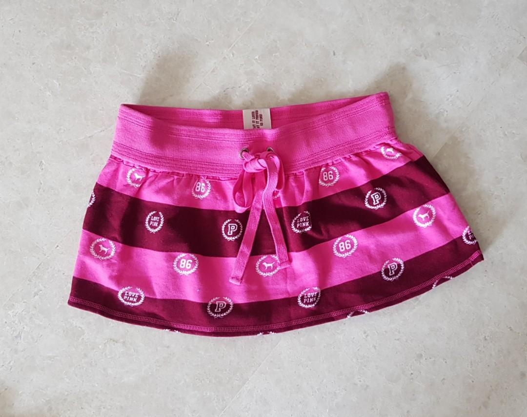 Pink skirt victoria secret cheap