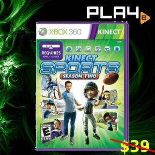 Kinect Sports Season Two XBox 360 NEW Sealed FULL UK Version 2
