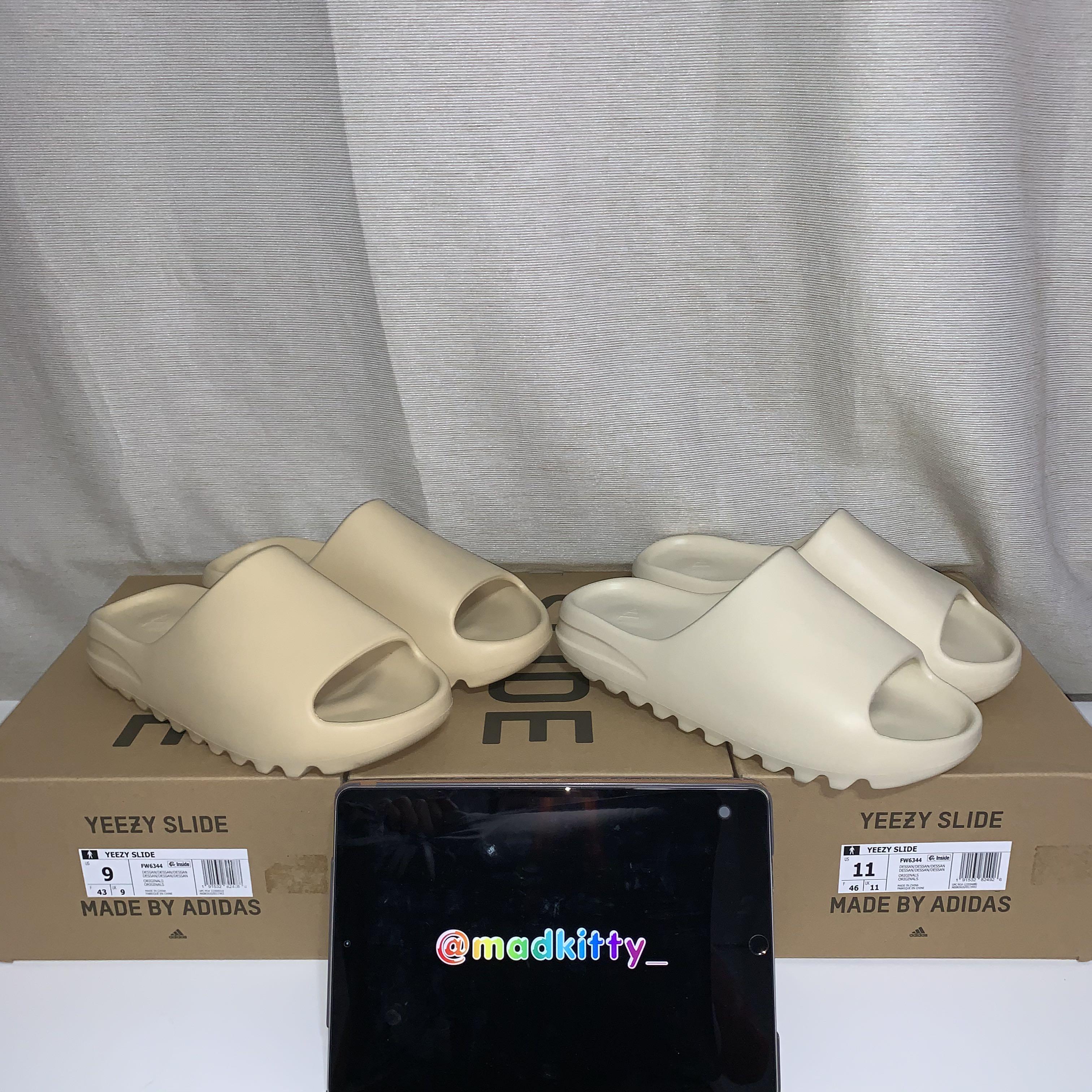yeezy slides bone Footwear Carousell Singapore