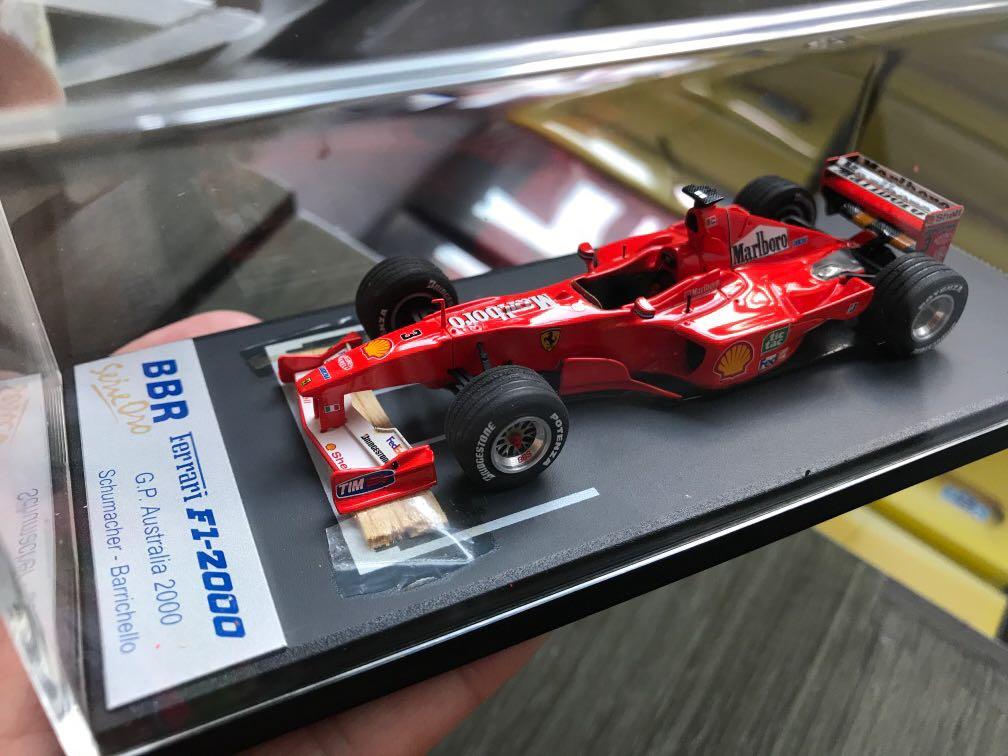 限定モデル】BBR フェラーリF1-2000特別台座仕様 ミハエルシューマッハ-