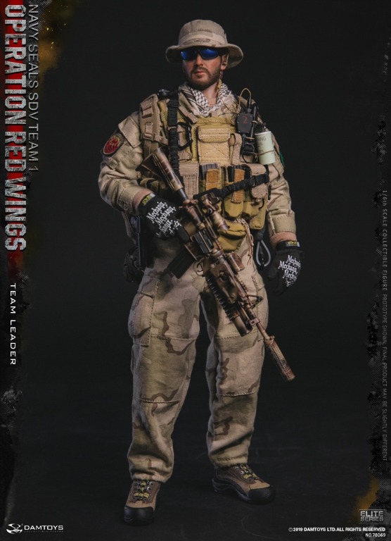 全新1/6 DAMTOYS Operation Red Wings -NAVY SEALS SDV TEAM 1 - Team