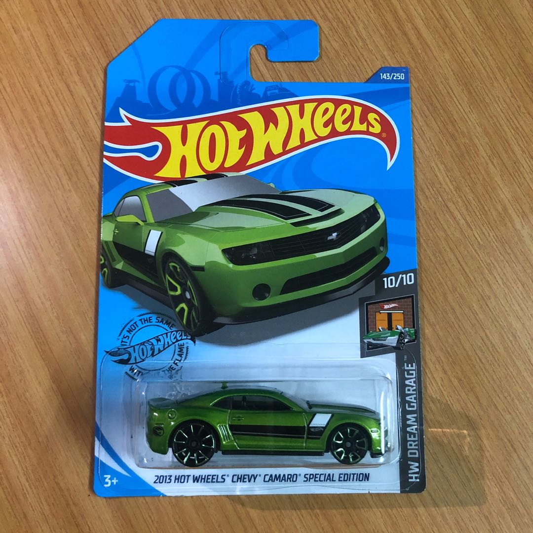 camaro 2013 hot wheels special edition