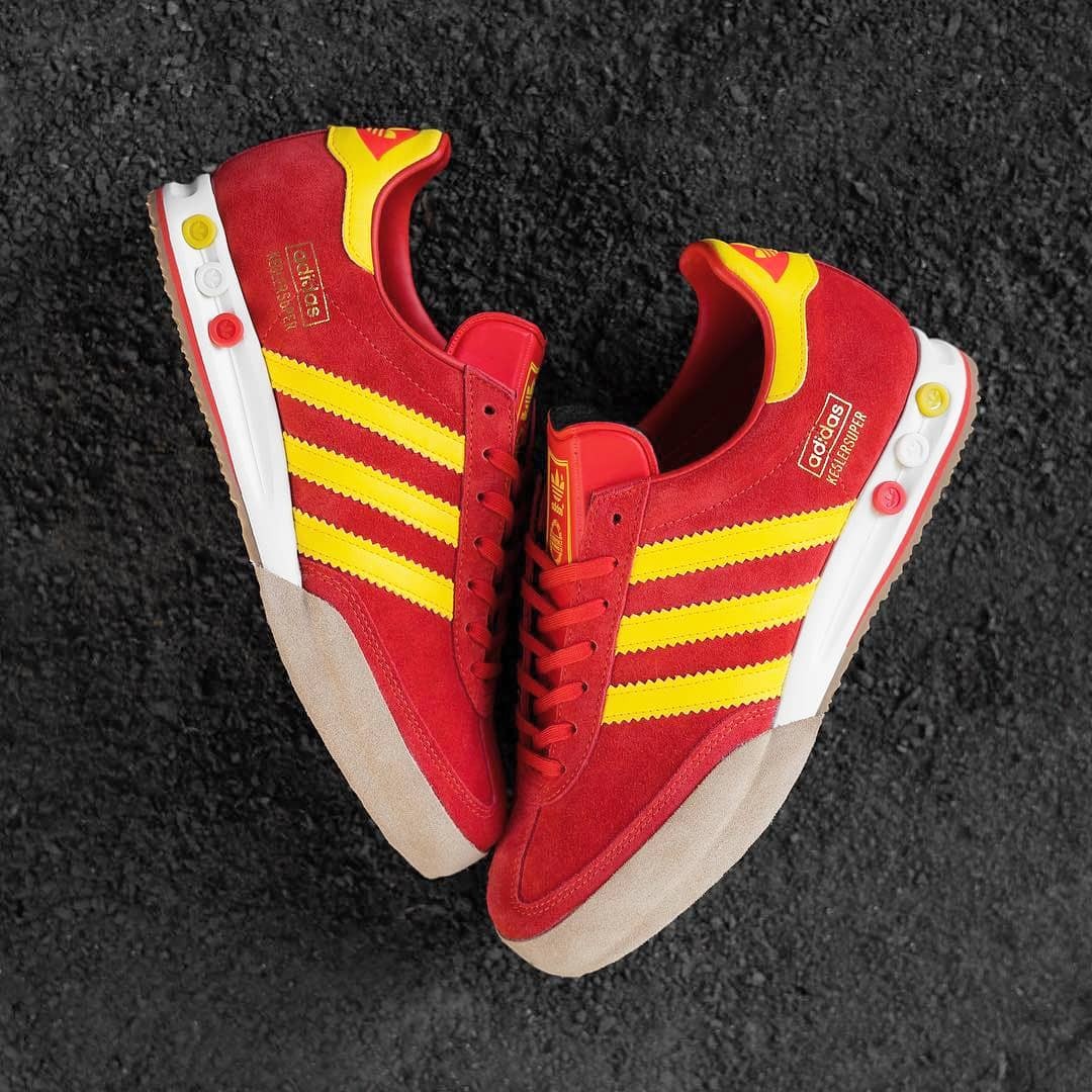 Adidas kegler red yellow sale