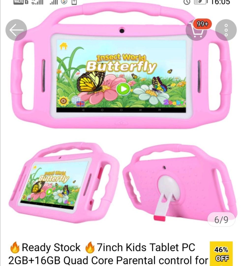 7 Inc Tablet Kids Parental Control Mobile Phones Tablets Tablets On Carousell