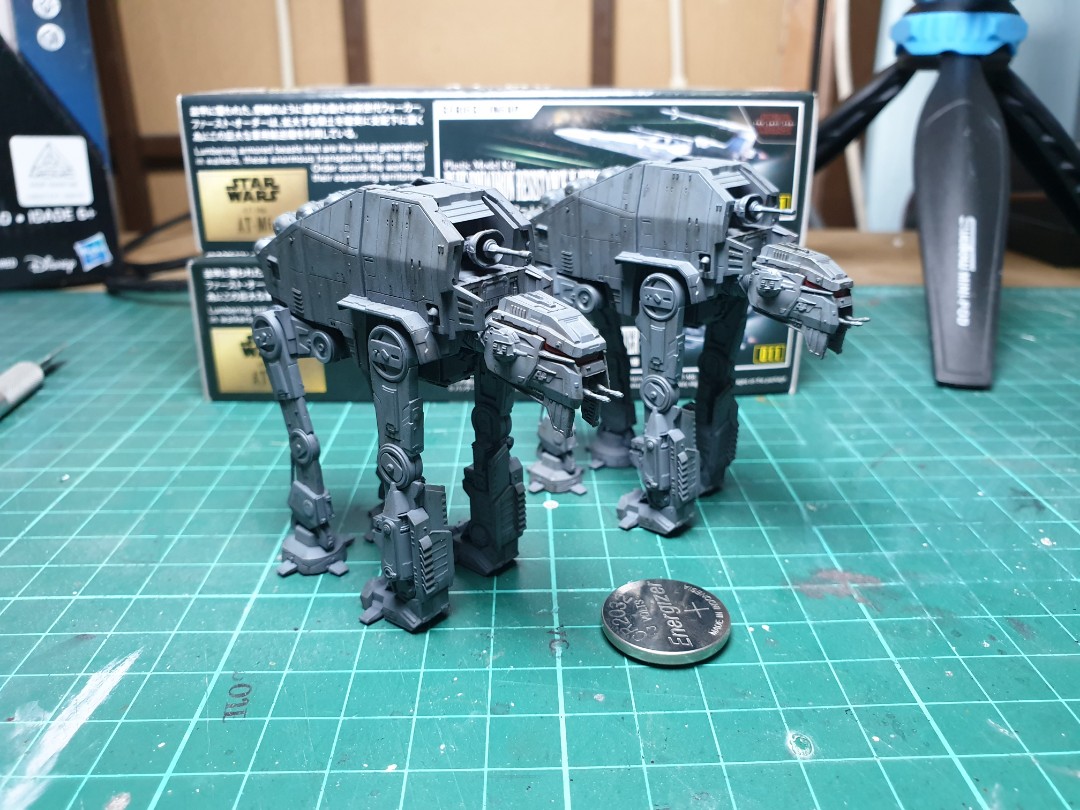 Bandai Star Wars vehicle model 012 ATM6 (Painted), Hobbies & Toys