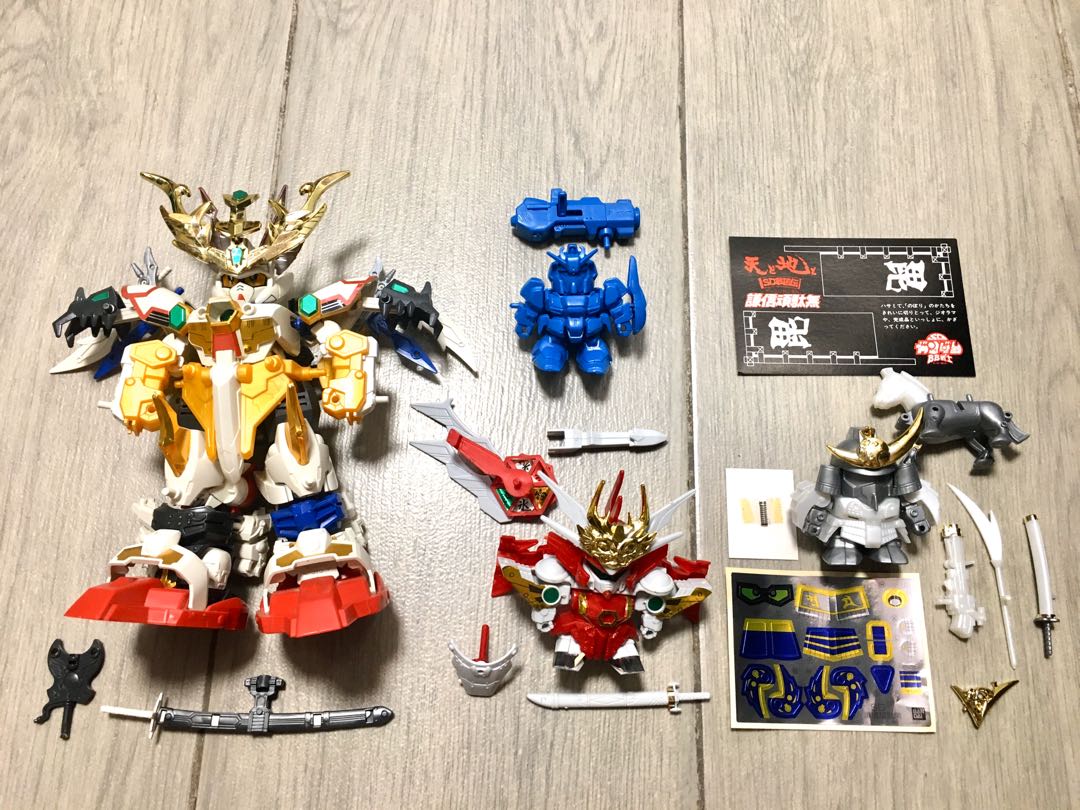 戰士no 258 鳳凰似帝大將軍 素組 武者o伝g Gen Sd Gundam Bandai Lbb Legend 高達模型 興趣及遊戲 玩具 遊戲類 Carousell