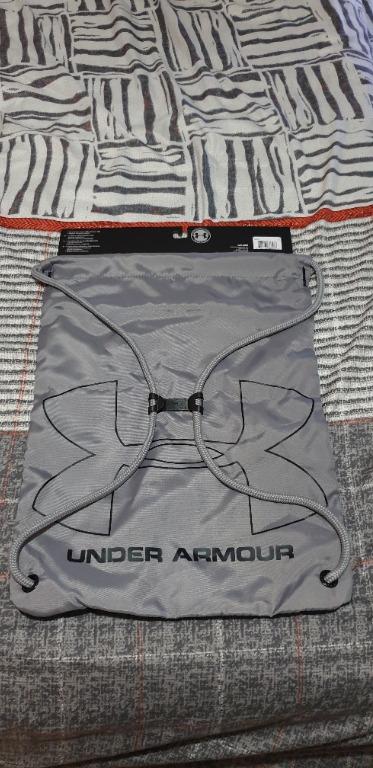 (REPRICED) BNWT Black/Gray Medium Under Armour Sackpack (Category: Backpacks) located in Manila. Submitted by sap3ph (Listing ID 1001094250, Image 2). Description: Under Armour Sackpack Black/Gray Medium Brand New With Tag Actual Picture is posted No Warranty (Check all you want during meet up.) Not for swapping Will not reply to questions that already have answers on this post. Please READ ALL INFO AGAIN before texting your question/s for us not
