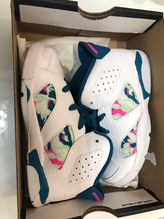 jordan retro 6 toddler girl