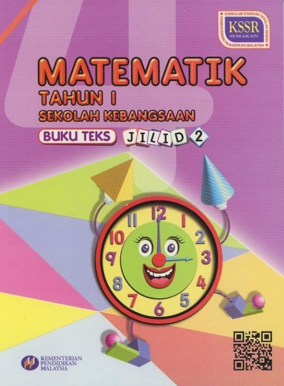 Buku Teks Matematik Tahun 1 Jilid 2 Sk Textbooks On Carousell