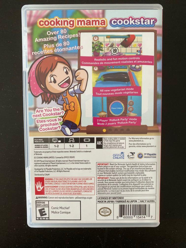 Cooking mama all star hotsell