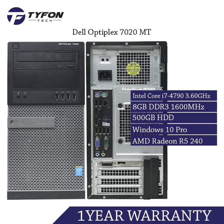 Dell Optiplex 70 Mt I7 Desktop Pc Computer Refurbished 12 Months Hardware Carry In Warranty Electronics Computers Desktops On Carousell