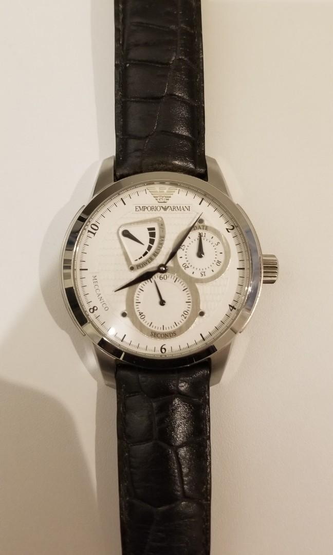 emporio armani watch crown