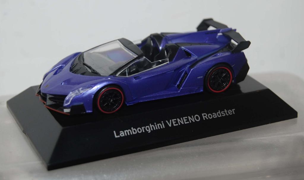 F Toys 1/64 Lamborghini TRE Roadster Della Passione Veneno Roadster  PURPLE #1B 林寶堅尼, 興趣及遊戲, 玩具 遊戲類- Carousell