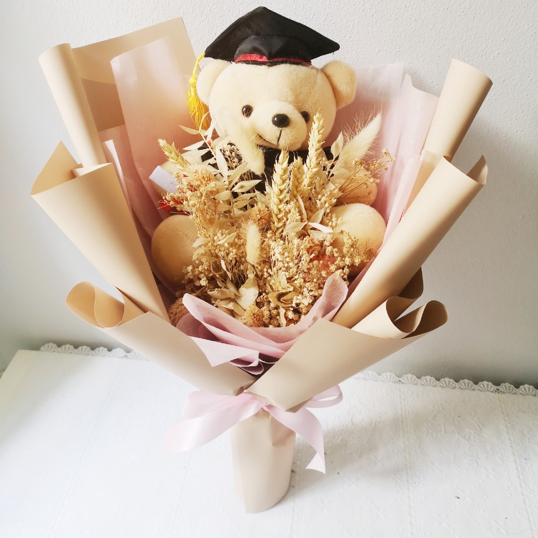 Delivery waived / Graduation preserved flower Bouquet/ Convocation